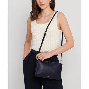 Lauren Ralph Lauren Leather Medium Landyn Crossbody Bag